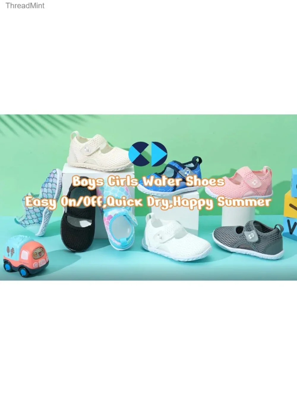 Toddler Water Shoes Boys Girls Swim Aqua Socks Barefoot Quick Dry Lightweight